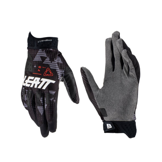 LEATT (2023) gloves MOTO 2.5 WINDBLOCK GLOVE BLACK color black/dark gray size S