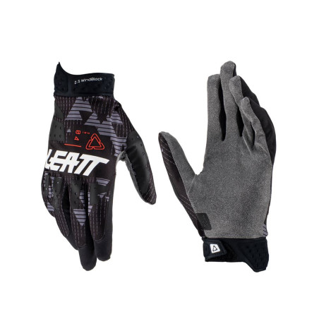 LEATT (2023) gloves MOTO 2.5 WINDBLOCK GLOVE BLACK color black/dark gray size XXL