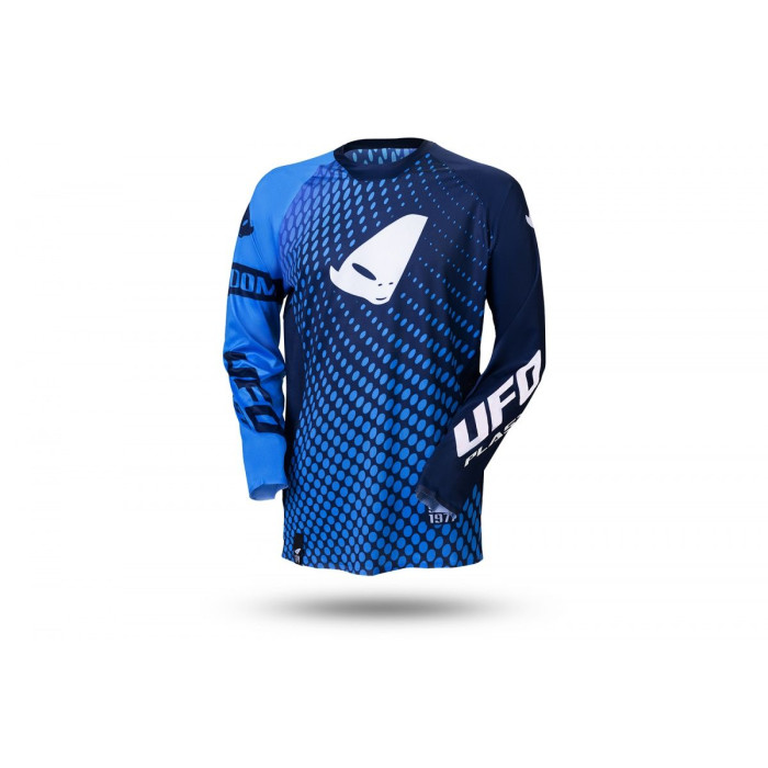 UFO T-shirt SLIM RADOM CROSS color blue size XXL - UFO collection 2022