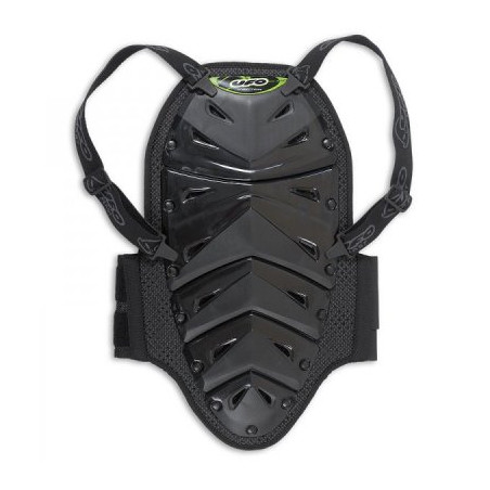 UFO back protector with straps (up to 165 CM) size: L color black