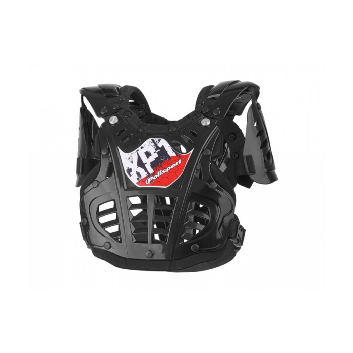 POLISPORT chest protector model XP1 MINI KID BLACK color black