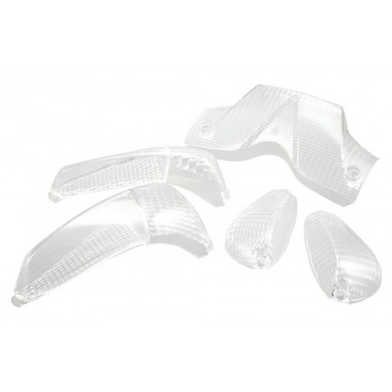 Gilera Runner (until 2005) STR8 white glass set