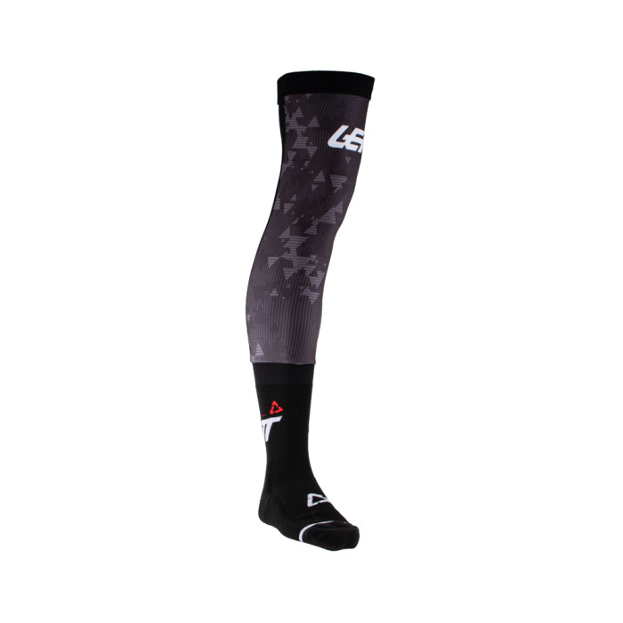 LEATT (NEW 2023) socks (GETRY) for POD protectors (long) KNEE BRACE SOCKS BLACK color black/dark gray size M (39-42)
