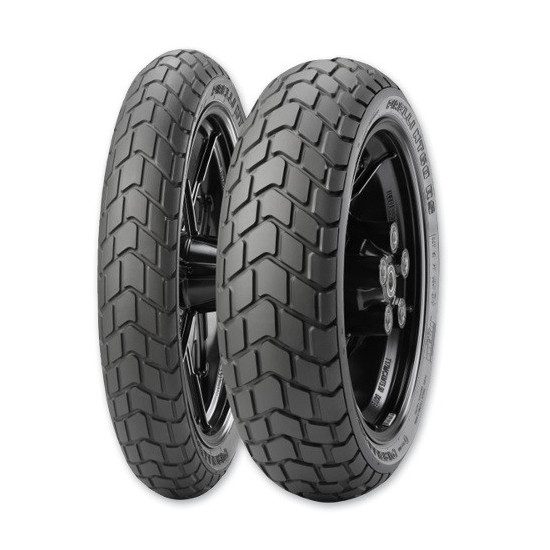 PADANGA PIRELLI 130 / 90B16 MT60 RS 67H TL M / C PRIEKINĖ DOT 17-22 / 2025