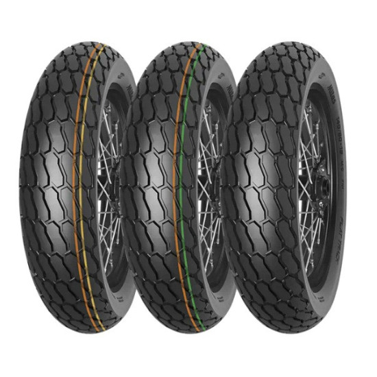 MITAS PADANGA 130 / 80-19 (27x7-19) FLAT TRACK STREET 71H TL / TT PRIEKINĖ / GALINĖ DOT 17 / 2025 (PAKEITIMAS: 70000083)