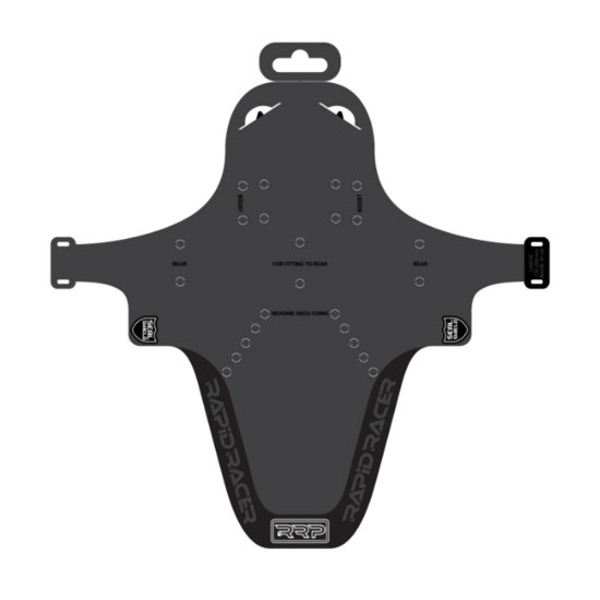 RAPID SALE RACER PRODUCT RRP ENDUROGUARD STANDARD BICYCLE FENDER BLACK