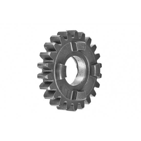 Derbi primary gearbox shaft 5th gear sprocket, 22 teeth