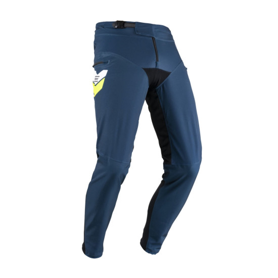 KENNY RACING MTB CYCLING PANTS MODEL PROLIGHT LIME / BLACK COLOUR BLUE / YELLOW / WHITE SIZE L (34)