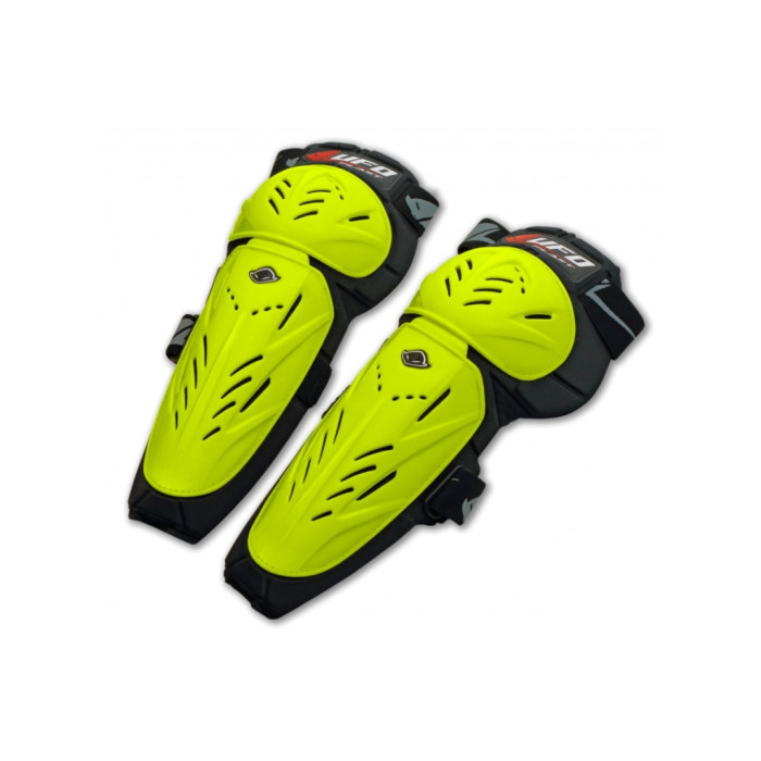 UFO knee protectors “LIMITED” color yellow NEON