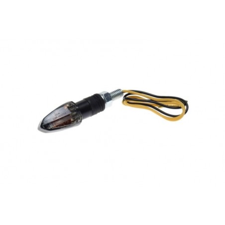 Universal turn, black, with tinted glass