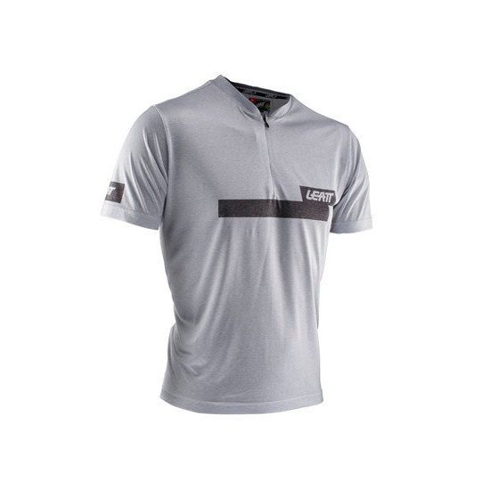 LEATT DBX 1.0 ZIP JERSEY SLATE GREY SIZE M