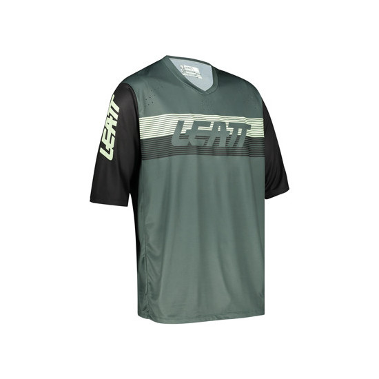 LEATT MTB ENDURO 3.0 JERSEY IVY COLOR GREEN / BLACK SIZE S