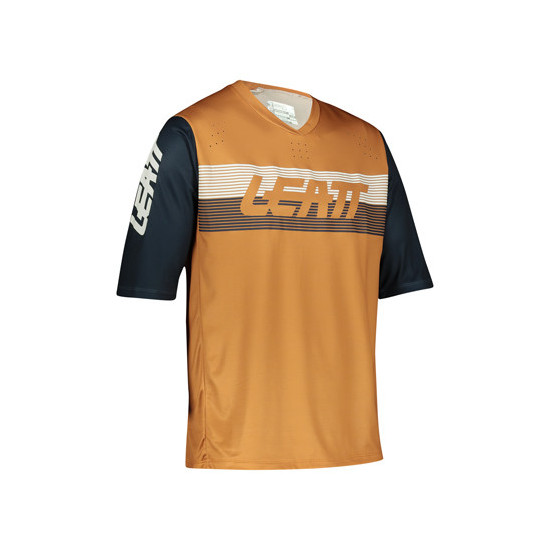 LEATT MTB ENDURO 3.0 JERSEY RUST COLOR RUST / BLACK SIZE M