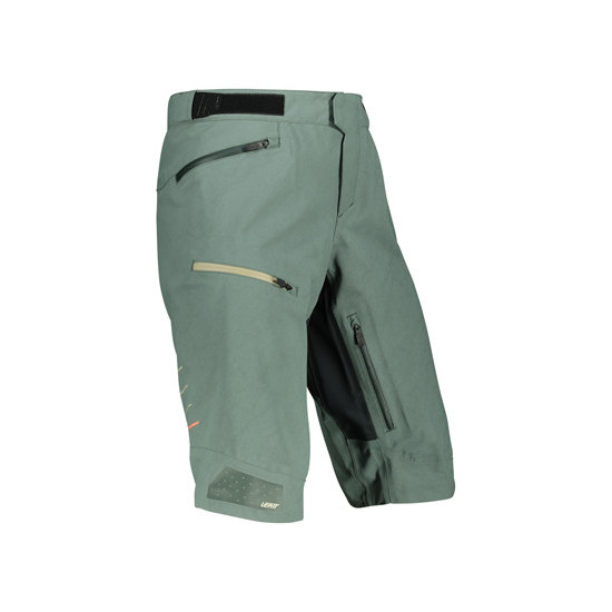 LEATT MTB CYCLING SHORTS ALLMTN 5.0 SHORTS IVY COLOR GREEN SIZE S