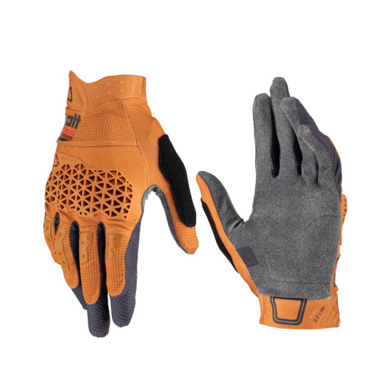 LEATT MTB 3.0 LITE GLOVE RUST CYCLING GLOVES, SIZE S