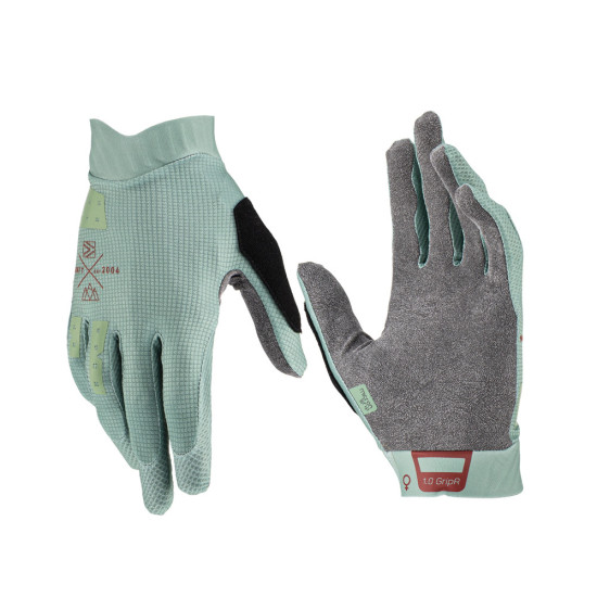 LEATT CYCLING GLOVES (WOMEN'S) MTB 1.0 GRIPR GLOVE PISTACHIO SIZE M