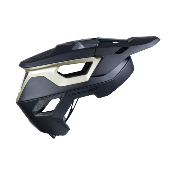 KENNY RACING MTB CYCLING HELMET MODEL ROCKET DARK GREY PEARL COLOR BLUE / SILVER SIZE XL (61 - 62 CM)