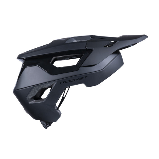 KENNY RACING MTB CYCLING HELMET ROCKET BLACK SIZE L (59 - 60 CM)