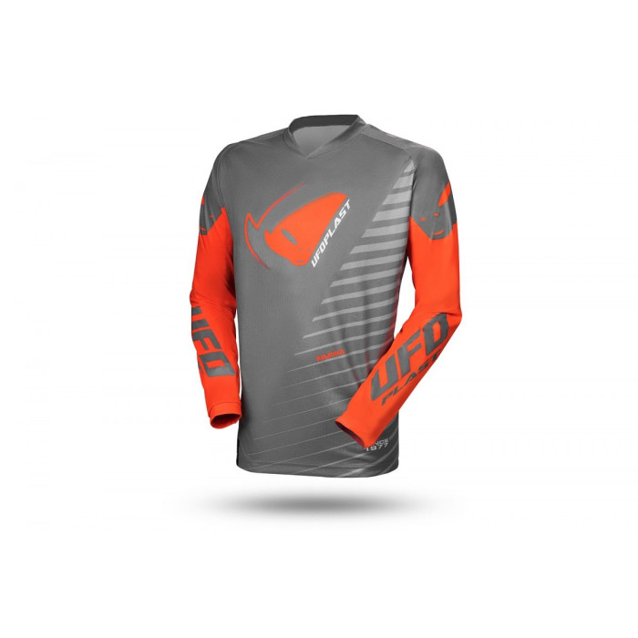 UFO T-shirt KIMURA CROSS color gray orange size L - UFO collection 2022