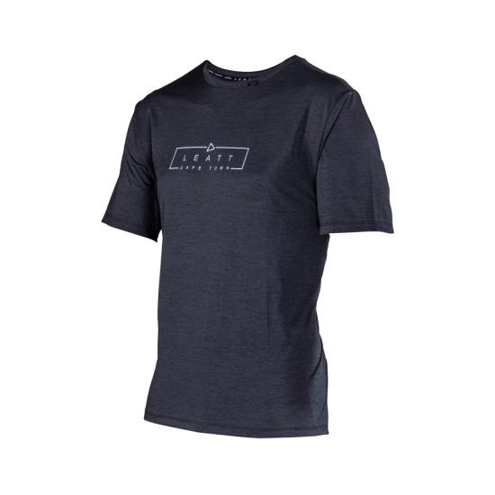 LEATT MTB TRAIL 1.0 JERSEY BLACK SIZE XL