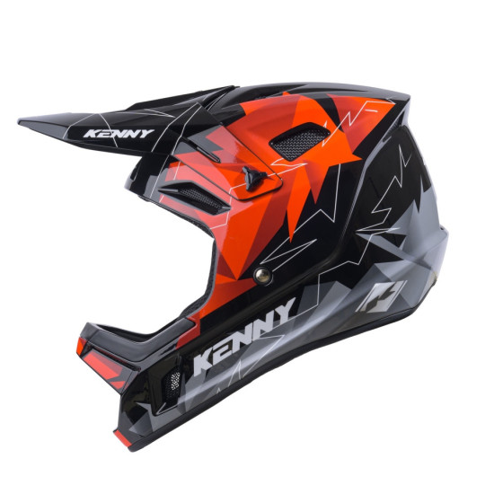 Kenny Racing MTB Bike Helmet Decade Graphic Smash Red Size XL (MIPS)