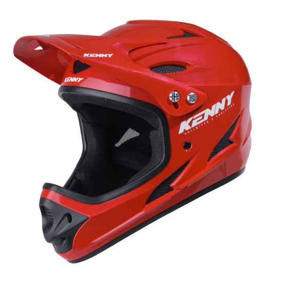 KENNY RACING MTB DOWNHILL SOLID CYCLING HELMET COLOR RED SIZE M