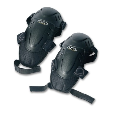 UFO elbow pads with adjustable straps color: black size: universal