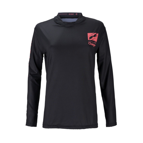 KENNY RACING MTB CYCLING JERSEY WOMAN CHARGER COLOR BLACK SIZE M