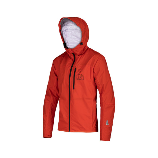 LEATT MTB CYCLING JACKET HYDRADRI 2.0 JACKET GLOW COLOR RED SIZE M