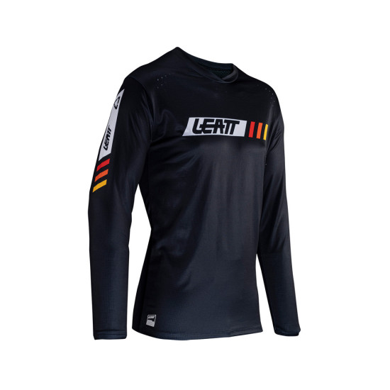 LEATT MTB ENDURO 4.0 MARŠKINĖLIAI, JUODI, XXL DYDIS