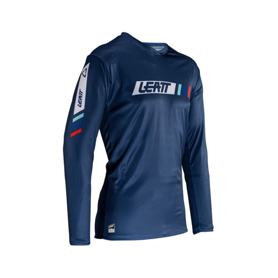 LEATT CYCLING JERSEY MTB ENDURO 4.0 JERSEY DENIM NAVY L DYDIS