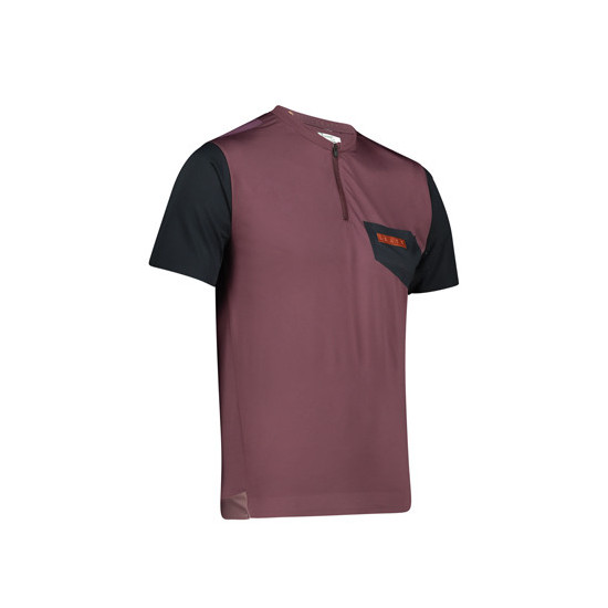 LEATT MTB TRAIL 3.0 JERSEY MALBEC PURPLE/BLACK SIZE XL