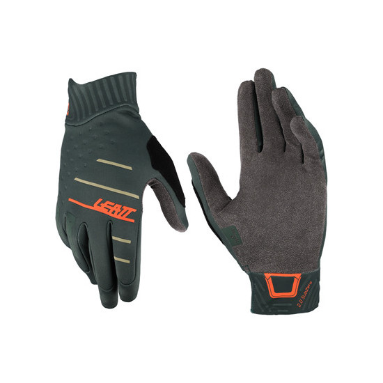 LEATT MTB 2.0 SUBZERO IVY CYCLING GLOVES GREEN SIZE S
