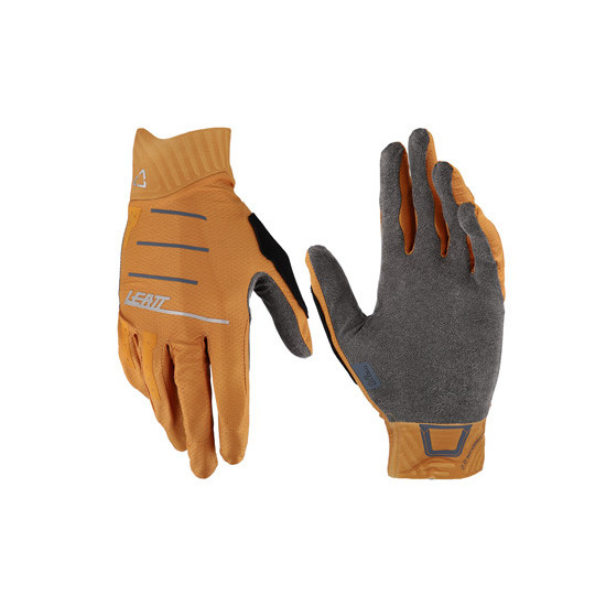 LEATT MTB 2.0 WINDBLOCK RUST CYCLING GLOVES, RUST COLOR, SIZE S