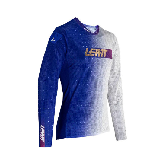 LEATT MTB GRAVITY 4.0 MARŠKINĖLIAI, ULTRA MĖLYNI/BALTI, XL DYDIS