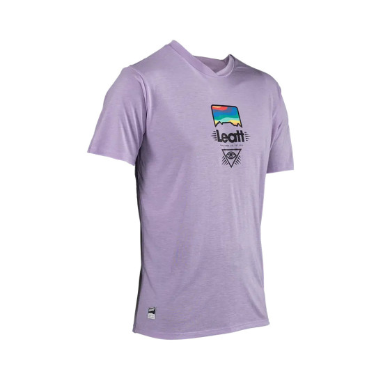 LEATT MTB GRAVITY 1.0 JERSEY LAVENDER PURPLE SIZE L