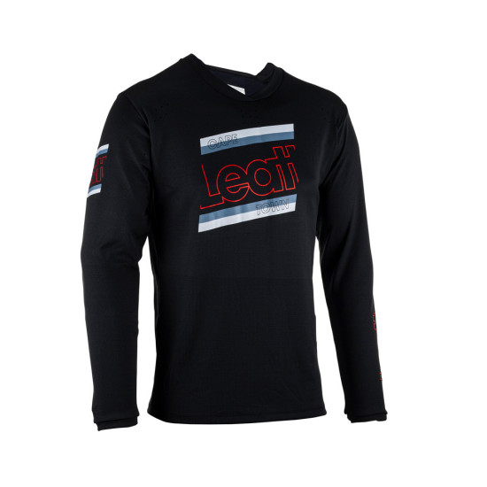 LEATT CYCLING JERSEY MTB ENDURO 4.0 JERSEY BLACK SIZE S