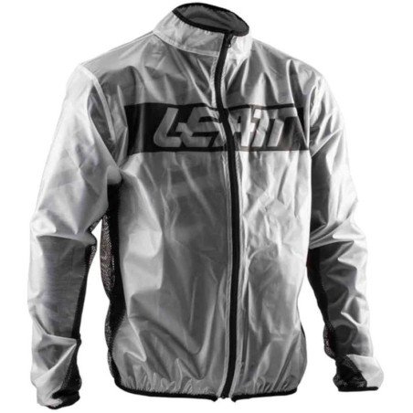 LEATT (2022/2023) transparent rain jacket JACKET RACECOVER TRANSLUCENT size 3XL