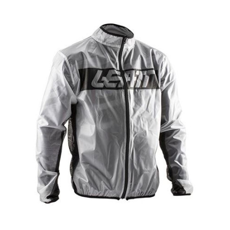 LEATT (2022/2023) transparent rain jacket JACKET RACECOVER TRANSLUCENT size M