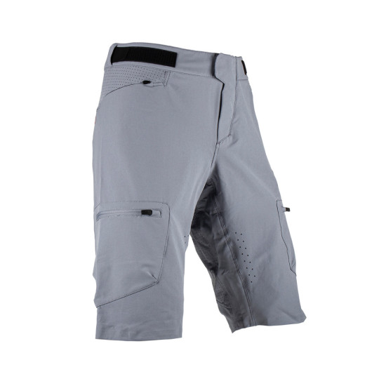 LEATT MTB CYCLING SHORTS ALLMTN 2.0 SHORTS TITANIUM COLOR GRAY SIZE S