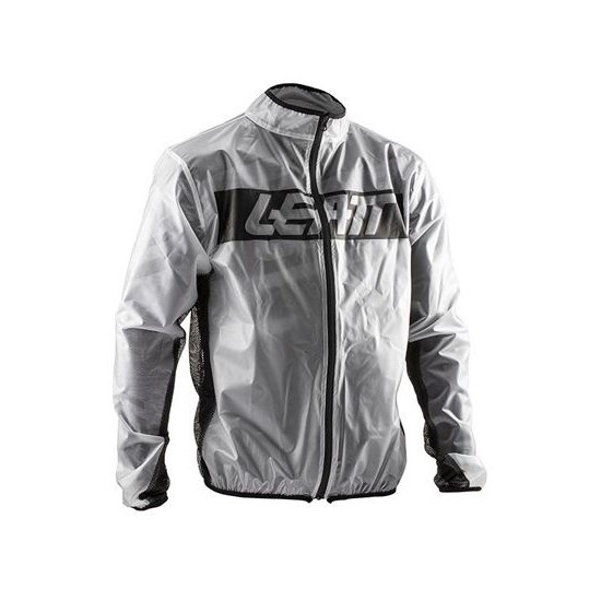 LEATT (2022/2023) transparent rain jacket JACKET RACECOVER TRANSLUCENT size S