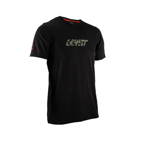 LEATT (NEW 2023) marškinėliai T-SHIRT CAMO spalva juoda dydis M