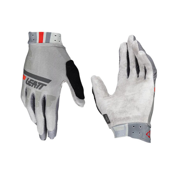 LEATT CYCLING GLOVES MTB 2.0 X-FLOW GLOVE GRANITE COLOR GRAY SIZE S