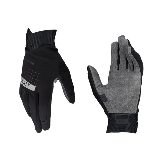 LEATT MTB 2.0 WINDBLOCK BLACK CYCLING GLOVES SIZE S