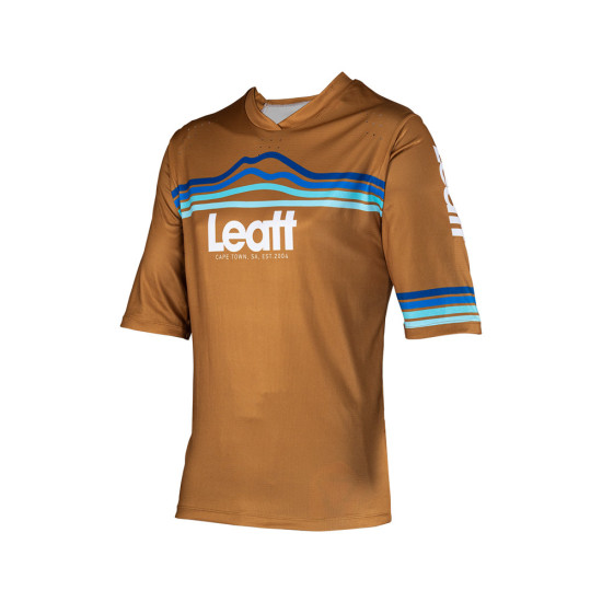 LEATT MTB ENDURO 3.0 JERSEY PEANUT BROWN SIZE L