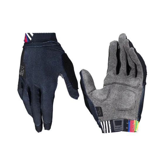 LEATT MTB 1.0 ištvermės dviračių pirštinės, juodos, S dydis