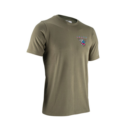 LEATT (NEW 2023) marškinėliai T-SHIRT CORE PINE spalva žalia dydis S
