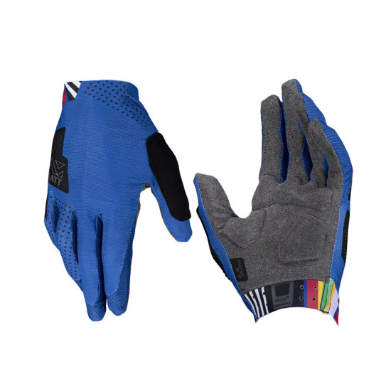 LEATT CYCLING GLOVES MTB 3.0 ENDURANCE GLOVE BLUE SIZE S