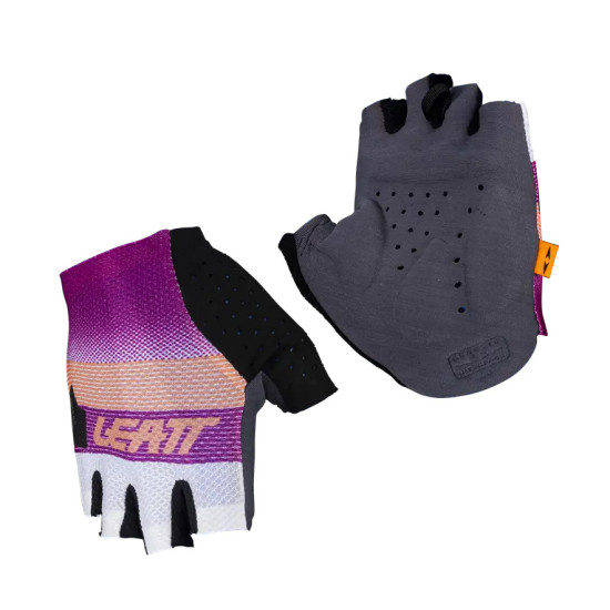 LEATT MTB 5.0 ENDURANCE moteriškos dviratininkų pirštinės, violetinės, XS dydis