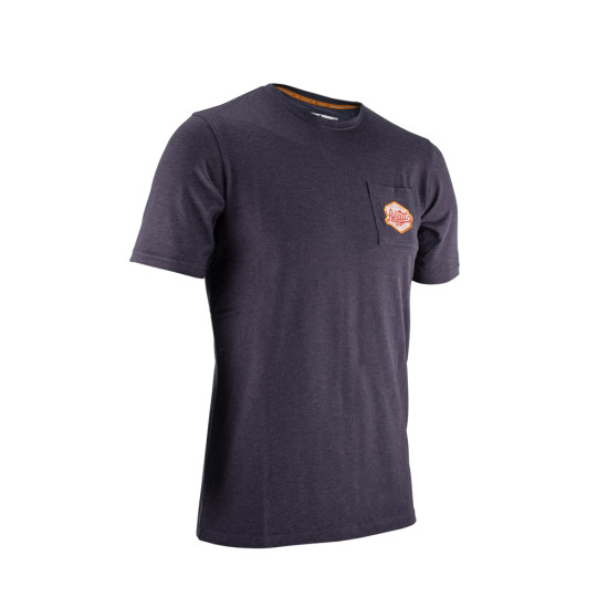 LEATT (NEW 2023) T-SHIRT RETRO color dark gray size XXL